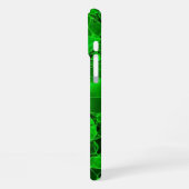 Coque iPhone 16 Plus Vert&Noir (Côté gauche)
