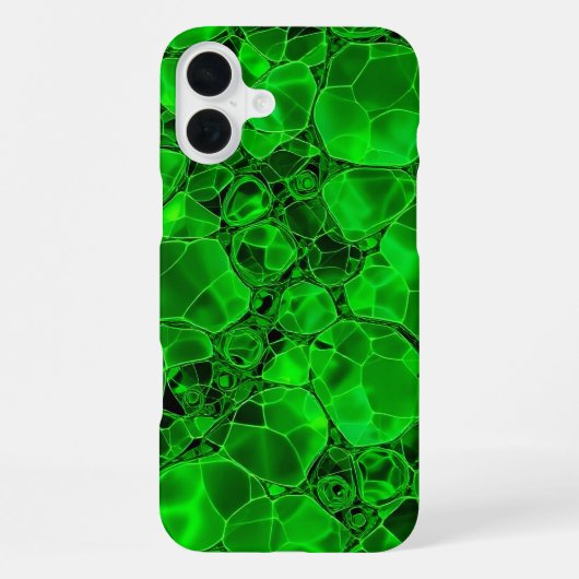 Coque iPhone 16 Plus Vert&Noir (Verso)