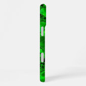 Coque iPhone 16 Plus Vert&Noir (Côté droit)