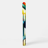 Coque iPhone 16 Plus Vitrail Abstrait Fantastique (Côté gauche)