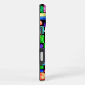 Coque iPhone 16 Plus Vivid Geometric Flow (Côté droit)