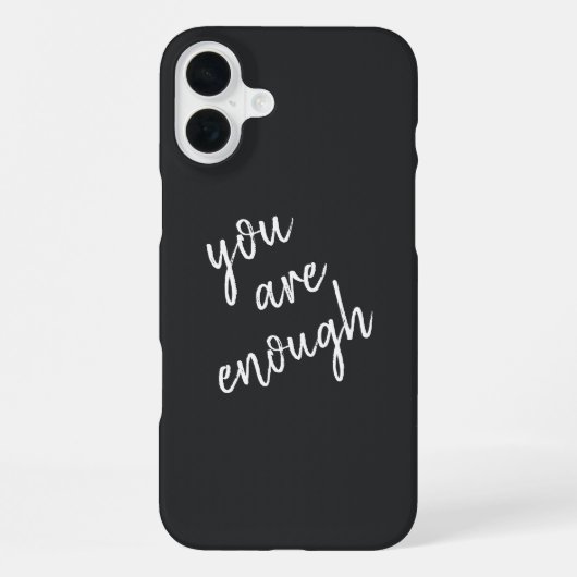 Coque iPhone 16 Plus Vous Êtes Suffisamment Cité (Verso)
