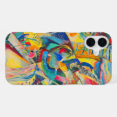 Coque iPhone 16 Plus Wassily Kandinsky Abstrait (Verso Horizontal)