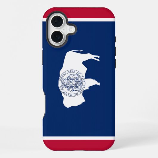Coque iPhone 16 Plus Wyoming (Verso)