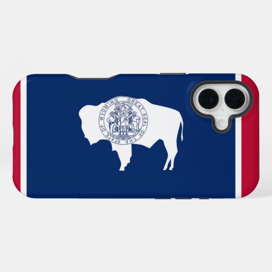 Coque iPhone 16 Plus Wyoming (Verso Horizontal)