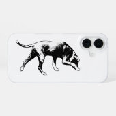 Coque iPhone 16 Pocket Tracker - Sleek Sniffer (Verso Horizontal)