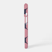 Coque iPhone 16 Pointe rose Design Moderne (Côté gauche)