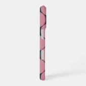 Coque iPhone 16 Pointe rose Design Moderne (Côté droit)