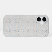 Coque iPhone 16 Points minuscules Pastel (Verso Horizontal)