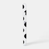 Coque iPhone 16 Points noirs (Côté gauche)
