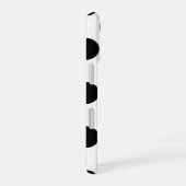 Coque iPhone 16 Points noirs (Côté droit)