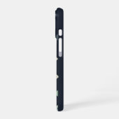 Coque iPhone 16 Poisson Géométrique Rétro (Côté gauche)