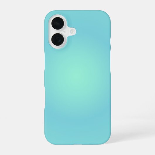 Coque iPhone 16 Poissons Aura Gradient Zodiac, Vert Gradient (Verso)