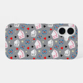 Coque iPhone 16 Poker Fun et Fantaisie (Verso Horizontal)