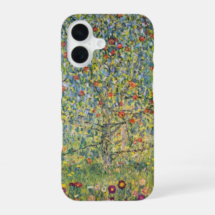 Coque iPhone 16 Pommier de Gustav Klimt, Art Nouveau vintage