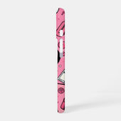 Coque iPhone 16 Pop art fille coque rose coque design (Côté gauche)