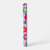 Coque iPhone 16 Pop Flower Power (Côté gauche)