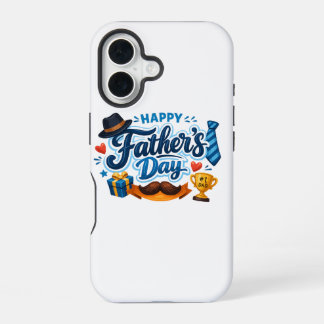 Coque iPhone 16 Porte-clés pour la fête des pères