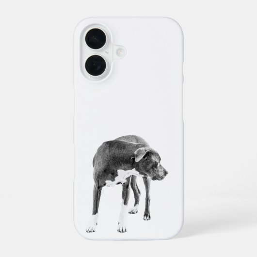 Coque iPhone 16 Porte-Côté de l'ombre (Verso)