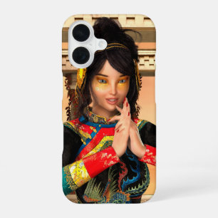 Coque iPhone 16 Portrait Fantastique d'Impératrice Chinoise