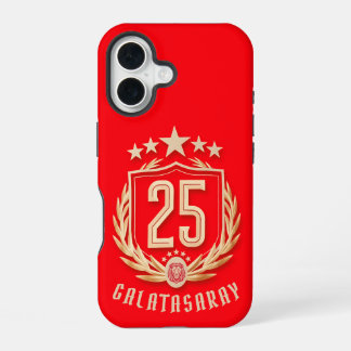 Coque iPhone 16 Poster du Championnat de Galatasaray 2025