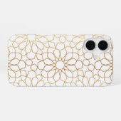 Coque iPhone 16 Poterie traditionnelle d'or (Verso Horizontal)
