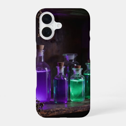 Coque iPhone 16 Potion Bottles Witch Apothecary Case (Verso)