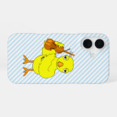 Coque iPhone 16 Poulet au violon (Verso Horizontal)