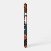 Coque iPhone 16 Poulette Hippie (Côté gauche)