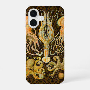 Coque iPhone 16 Poulpe Céphalopode Calmar Nature Marine