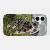 Coque iPhone 16 Poursuite des taches de dalmatien (Verso Horizontal)