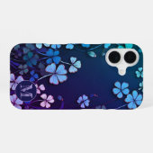 Coque iPhone 16 Prairie de trèfle sur mesure (Verso Horizontal)