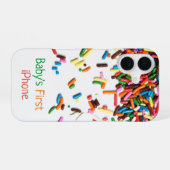 Coque iPhone 16 Premier iPhone pour bébé (Verso Horizontal)