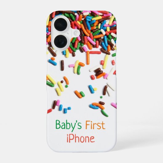 Coque iPhone 16 Premier iPhone pour bébé (Verso)