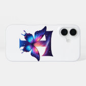 Coque iPhone 16 Première initiale (Verso Horizontal)