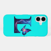 Coque iPhone 16 Première initiale (Verso Horizontal)