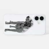 Coque iPhone 16 Présence solide, armure quotidienne (Verso Horizontal)