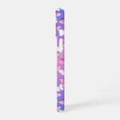 Coque iPhone 16 Pretty Pink and White Butterfly Phone Case (Côté gauche)