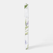 Coque iPhone 16 Pretty Purple Yellow Flowers (Côté gauche)