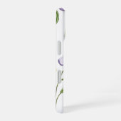 Coque iPhone 16 Pretty Purple Yellow Flowers (Côté droit)