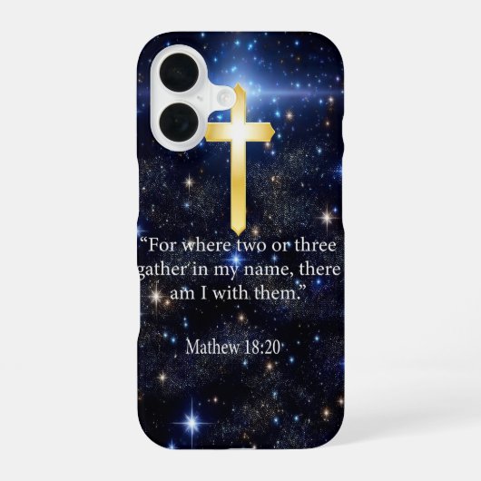 Coque iPhone 16 Priant (Verso)