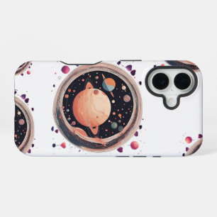 Coque iPhone 16 💖 🌠 "Pris dans ton orbite"
