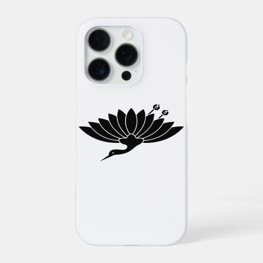 COQUE iPhone 16 PRO 菊 鶴 (Verso)