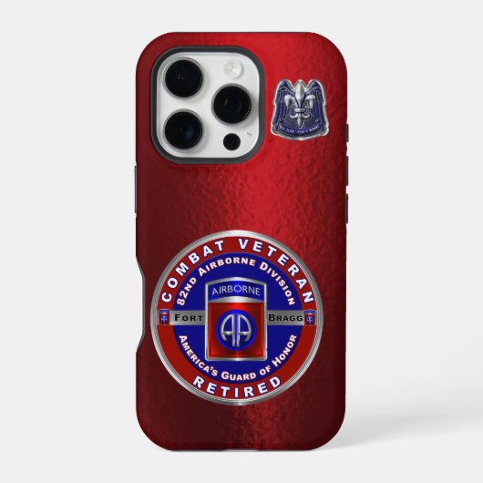 Coque iPhone 16 Pro 82e division aéroportée (Verso)