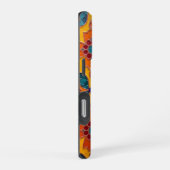 Coque iPhone 16 Pro Abstrait en couche dynamique (Côté droit)