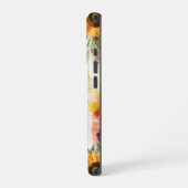 Coque iPhone 16 Pro Abstrait floral vibrant (Côté gauche)