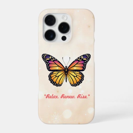Coque iPhone 16 Pro "Ailes d'Or" (Verso)