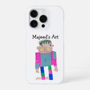 Coque iPhone 16 Pro Ajoutez le travail artistique de votre enfant à ce