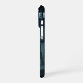 Coque iPhone 16 Pro Alone, Not Defeated | Motivational Wolf Art (Côté gauche)