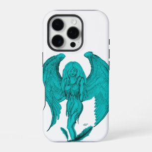 Coque iPhone 16 Pro Ange , Dessin au crayon